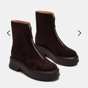 Steve Madden Jones Ankle Boot Dark Brown